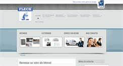 Desktop Screenshot of flecksecurite.com